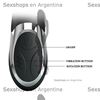 Vibrador rotativo con 11 funciones diferentes y carga USB